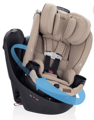 Evenflo Revolve180 LiteMax NXT Rotational Infant Car Seat with SensorySoothe