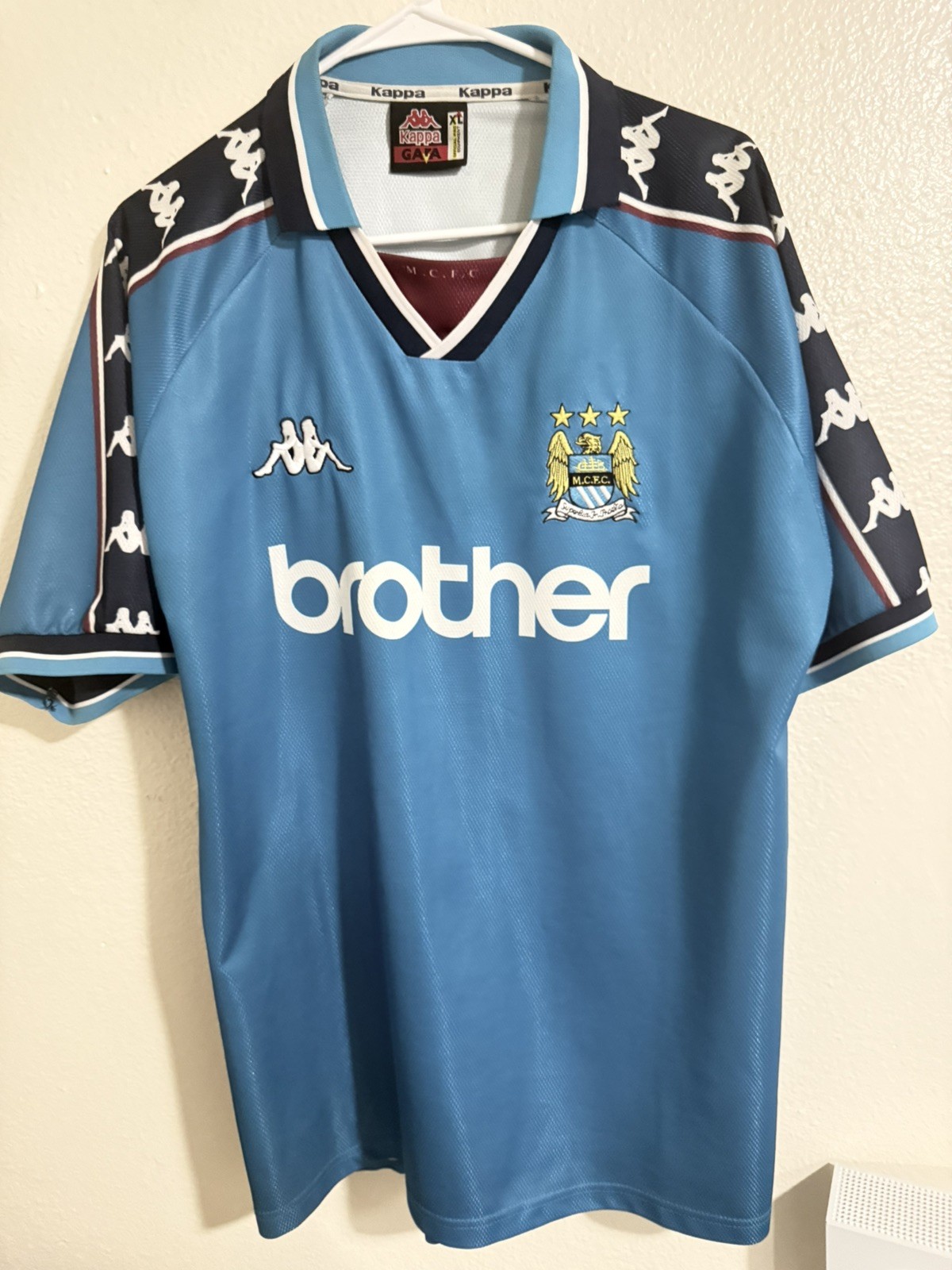 Manchester City Retro Jersey L