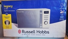 Image of Russell Hobbs RHMD818C Digital Microwave Oven with 5 Power Levels 20L 800W Cream
