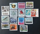 Lot of 15 Swiss Stamps Various Years - On Fragment - Briefmarks H181