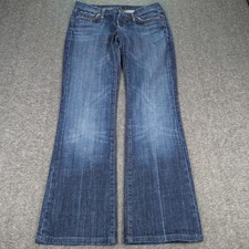 Citizens of Humanity Jeans Womens 29 Blue Kelly Low Rise Boot Cut Western Boho
