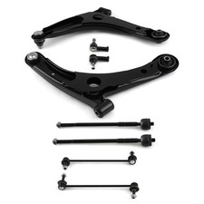 8pcs Front Lower Control Arms Tie Rods For Mitsubishi Outlander 2008-2017
