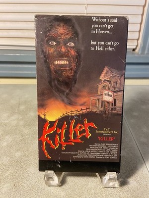 Original Vintage 1989 Killer VHS Electro Video Horror SOV Shot On Video Slasher
