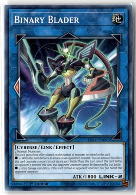 Binary Blader LIOV-EN096 1st Edition Common Yu-Gi-Oh TCG NM