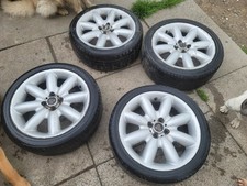 1 x MINI COOPER S R53 ‘CROWN’ 17” ALLOY WHEEL / 205/45ZR17 TYRE, 205/45/R17 TYRE