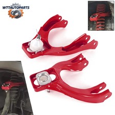 Red Front Upper Control Arm Adjustable Camber For 94-01 Integra 92-95 Civic Eg