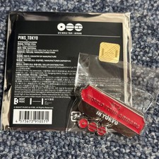 Brand new, unused BTS WORLD TOUR ARIRANG pin badge Japan limited edition 