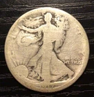 1917-D Reverse Walking Liberty Silver Half Dollar, AG.  B98