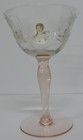 1928 MORGANTOWN GLASS QUEEN LOUISE SAUCER CHAMPAGNE-#5 — photo 2
