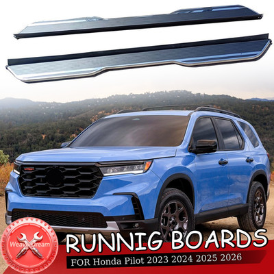 2PCS Side Steps Nerf Bar Running Boards Fit for Honda Pilot 2023-2026  Aluminum