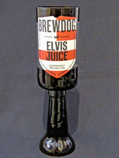 BREWDOG - ELVIS JUICE  IPA  / BEER STEMMED CHALICE GLASS GOBLET - 100% RECYCLED!