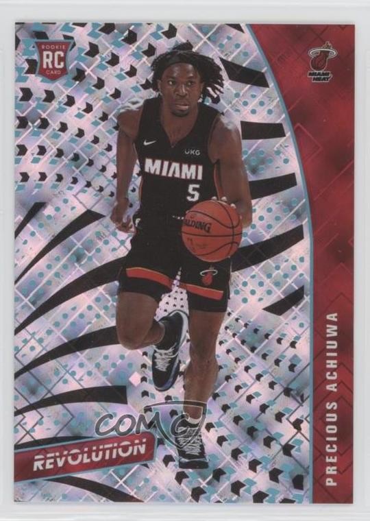 2020 Panini Revolution Rookies Cosmic 36/100 Precious Achiuwa #123 Rookie RC 0ad