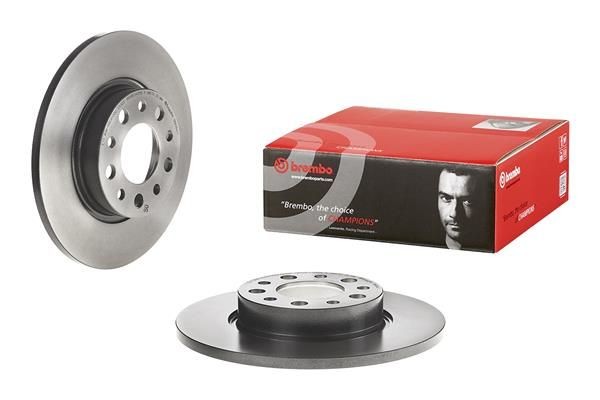 Brembo Bremsscheibe 2X FüR Alfa Romeo 159 939 Brera 939 05-06 46843610-image