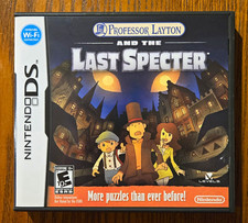 Nintendo Professor Layton and the Last Specter DS 2011 NTSC-U/C w/ Case & Manual