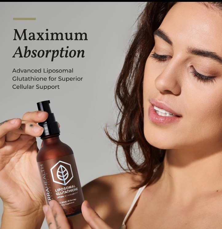 terra liposomal glutathione Terra Health Essentials - Liposomal Glutathione - Supports Immunity, Skin,  Ha