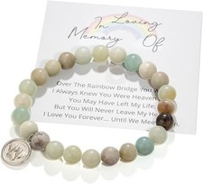 Rainbow Bridge Pet Memorial Gifts Loss of Pet Sympathy Gift Dog Cat Memorial Gif