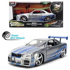 Jada 1:24 Fast Furious 25th Anniversary Brian s 2002 Nissan GT-R R34 36818