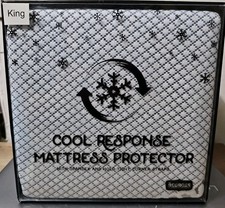 KING SIZE Cool Response Mattress Protector NEW in Box
