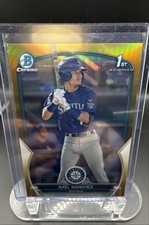 2023 Bowman - Chrome Prospects Axel Sanchez #BCP-73 Gold Refractor /50 (RC)