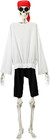 12 Ft Skeleton Outfit Set Giant Halloween Skeleton Pirate Theme Costume Pirate B