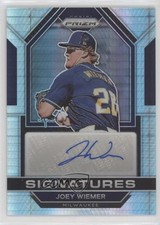 2023 Panini Prizm Signatures Hyper Prizm Joey Wiemer #SIG-JW Auto qf8