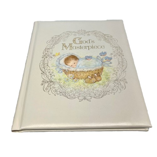 Vintage NEU Hallmark Baby Erinnerungsbuch 70er Jahre "Götter Meisterwerk" Junge oder Mädchen - Bild 2 von 8