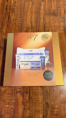 No. 7 Ultimate Skincare Collection 6 Piece Skin Care Boxed Gift Set- NEW