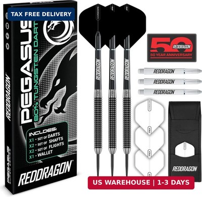 RED DRAGON Darts Pegasus Original | Pegasus Switch Points - Powered by Winmau Da