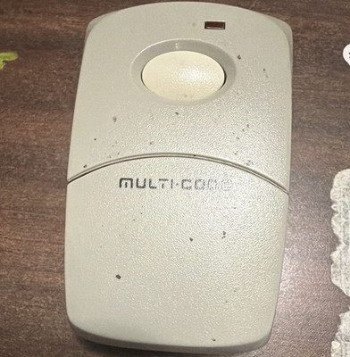 Multi-Code 3089 Wireless Remote Control Beige, 10m+ Range, Compatible 3089