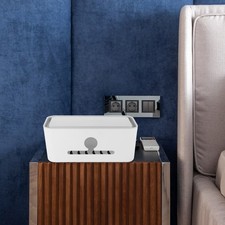  Wire Organizer Cable Storage Box Extension Cord Hider Wall Case for Desk