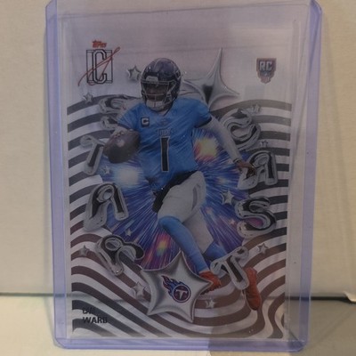 Topps Cam Ward Rookie Card Signature Class SC-1 Topps Composite Titans NFL 2025