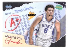 2024-25 Bowman University Best Darren Harris #MG-13 Making the Grade RC