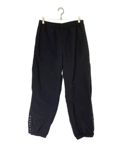 Pantalon d’échauffement Supreme homme noir léger coupe slim occasion
