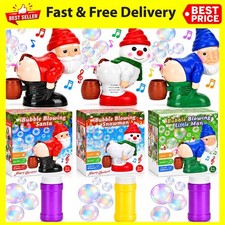 Farting Santa Bubble Blower Machine Toot Blowing Out of His Butt Christmas