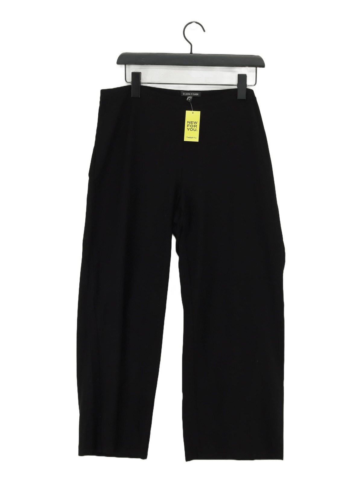 ALTRA Pantaloni sportivi donna Eileen Fisher M neri 100% altri gamba larga felpa