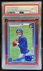 2025 Donruss Jaxson Dart Optic Rated Rookie Preview Red Pandora RC #400 PSA 10