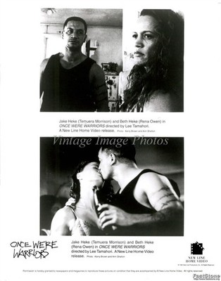 1995 Temuera Morrison Rena Owen Once Were Warriors Historic Vintage Photo 8x10
