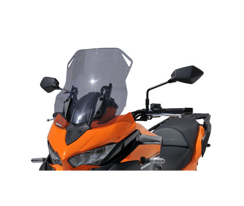 Bulle Sport ERMAX Noire Claire Pour Benelli TRK 502 X (2017-2024) - Réf. 0398002 / 186100 - Neuf