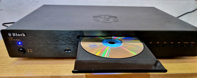 Block CD-Spieler C-250 USB MP3 AudioBlock CD Player Top-Zustand schwarz
