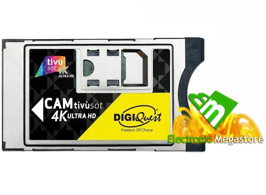 CAM TIVUSAT HD CAM TV SAT HD ORIGINALE E CERTIFICATA NUOVA - Immagine 3 di 3