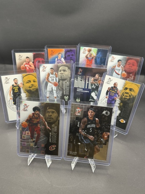 2024-25 Topps Signature Class Basketball Lot 10 Steph LeBron Giannis Paolo More
