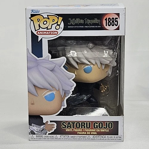 FUNKO POP Satoru Gojo #1885 Animation Jujutsu Kaisen Figure w/Protector