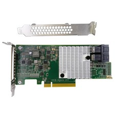 LSI 9300-8i Controller HBA Card, LSI 3008 SATA SAS Host Bus Adapter. 2 SFF-...