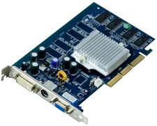 Graphics Card Chaintech NVIDIA GeForce FX 5200 128MB A-FX20-C128DN-D85S AGP