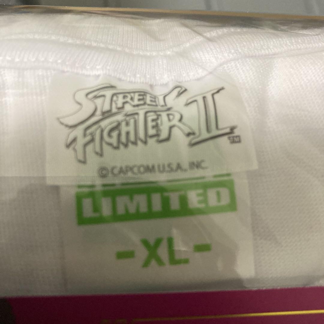 ALTRA Sagat Chunli Street Fighter II TShirt Set XL White Black 2pcs U