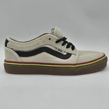 Vans Chukka Low Shoes Mens 9.5 Rasta Sidestripe Old Skool Skate Sneakers