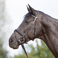 Kieffer Trensenzaum Ultrasoft - Schwarz - Vollblut Cob Trense Zaumzeug Reiten