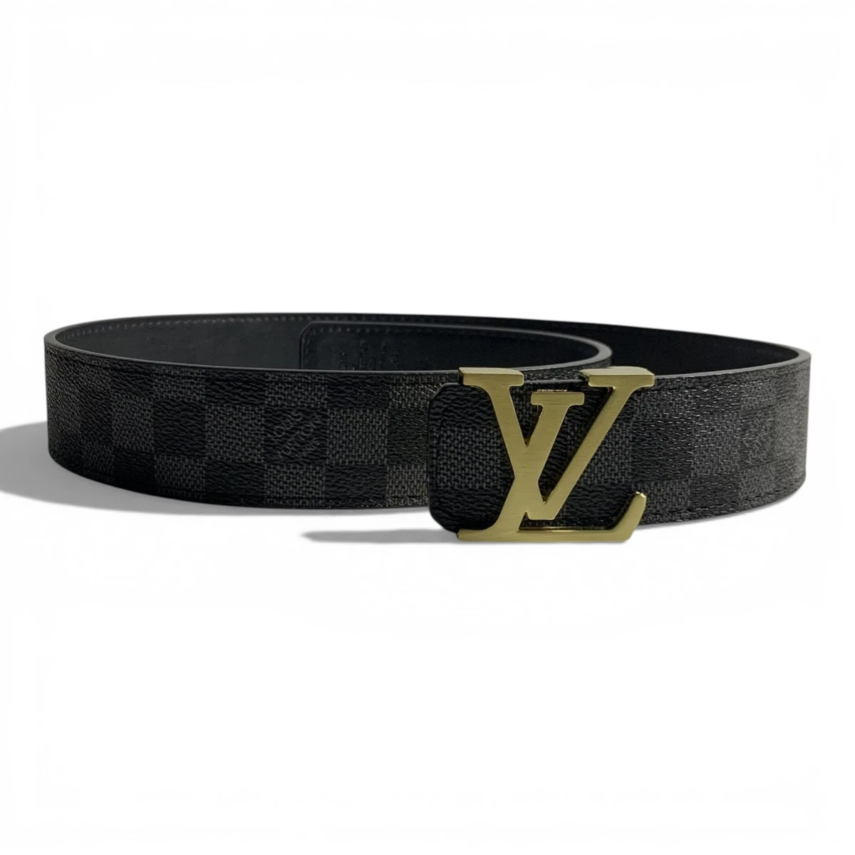 LOUIS VUITTON ブラックベルト 80/32 Louis Vuitton Black Belts for Men for sale | eBay