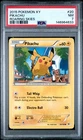 2015 POKEMON XY ROARING SKIES #20 PIKACHU PSA 7