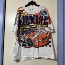 Vintage 1999 tony stewart Racing Sports nascar shirt xl
